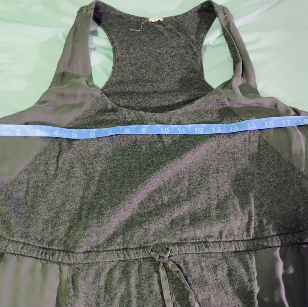 Gray Drawstring Dress - image 4
